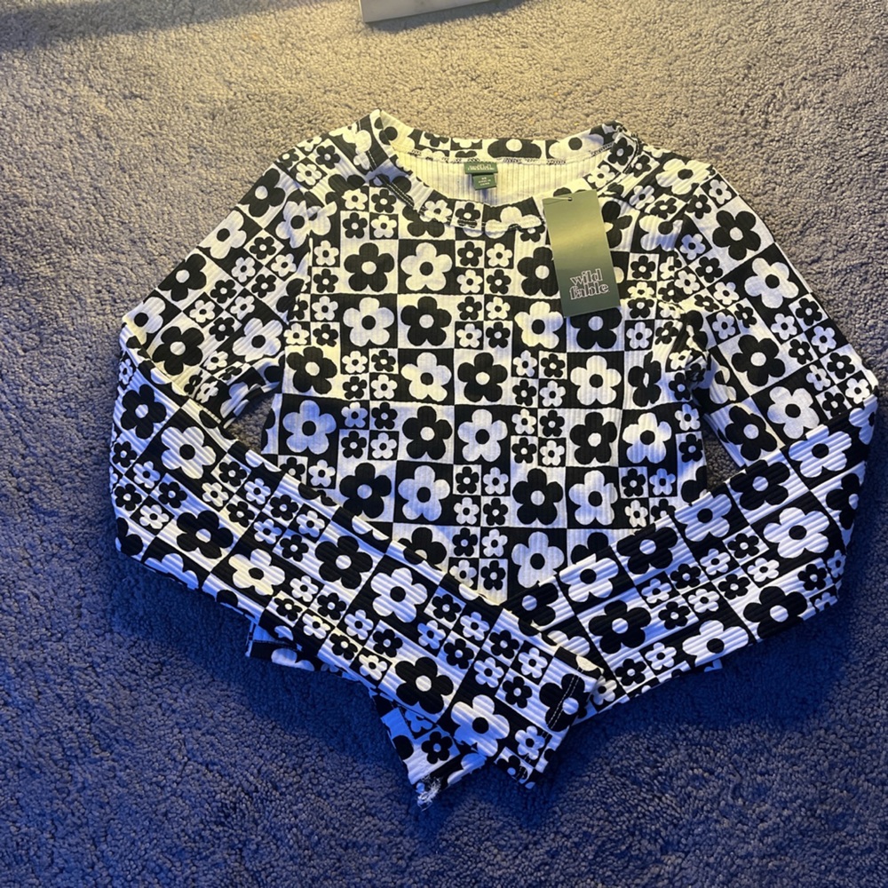 Retro Long sleeve top